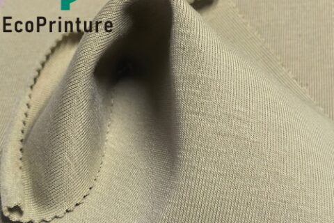 Organic Cotton Spandex 1x1 Rib One side Brushing