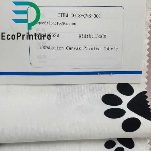 Printed Canvas Fabric
