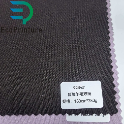 Modal Cotton Wool Acetate Spandex Interlock